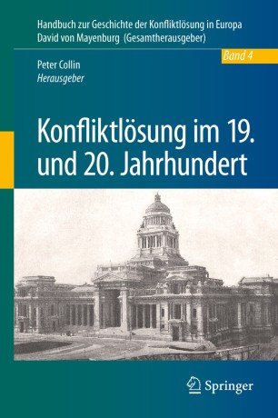 Konfliktlosung Im 19 Und 20 Jahrhundert Springerlink