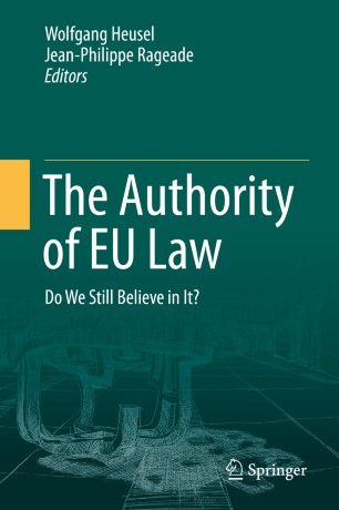 The Authority of EU Law | SpringerLink