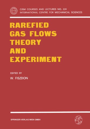 Rarefied Gas Flows Theory And Experiment Springerlink