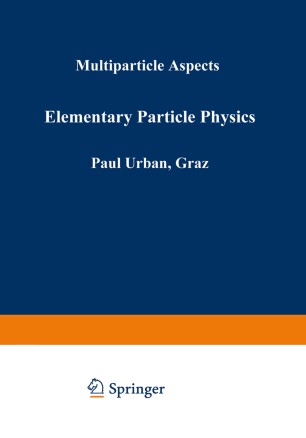 Elementary Particle Physics Springerlink - 