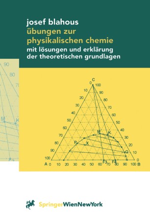 Ubungen Zur Physikalischen Chemie Springerlink