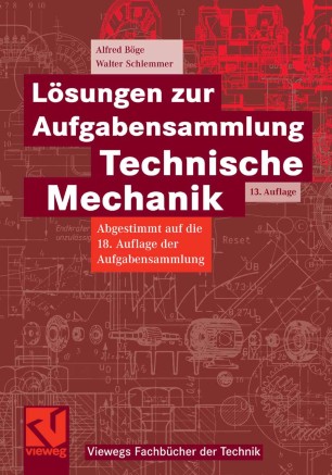 Lösungen zur Aufgabensammlung Technische Mechanik | SpringerLink