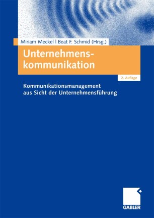 Unternehmenskommunikation | SpringerLink