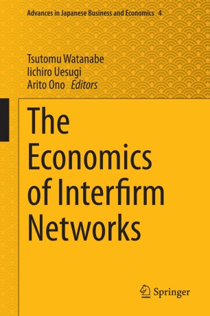 The Economics Of Interfirm Networks Springerlink