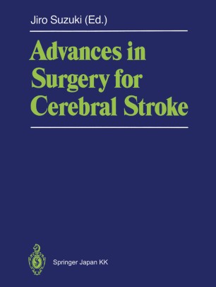 Advances in Surgery for Cerebral Stroke | SpringerLink