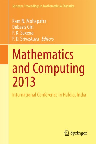 Mathematics and Computing 2013 | SpringerLink