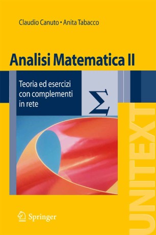 Analisi Matematica Ii Springerlink