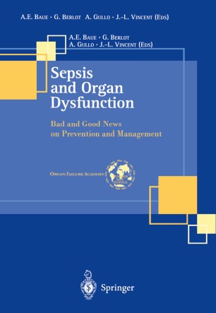 Sepsis And Organ Dysfunction Springerlink