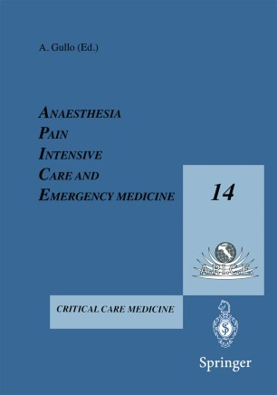 Anesthesia Pain Intensive Care And Emergency Medicine A P I C E Springerlink