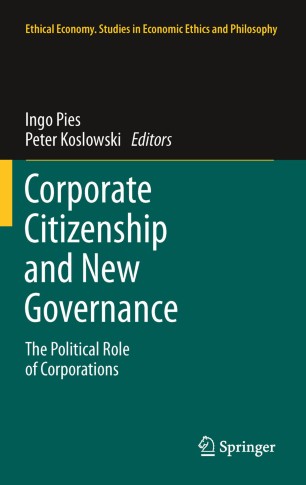 Corporate Citizenship And New Governance Springerlink