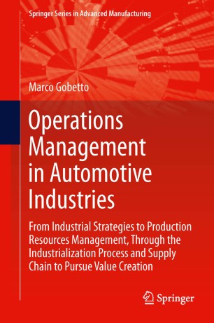 Operations Management in Automotive Industries | SpringerLink