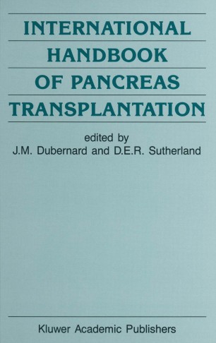 International Handbook Of Pancreas Transplantation
