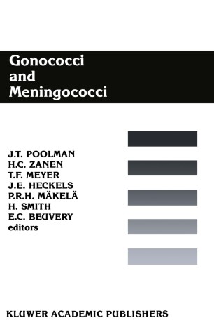 Gonococci And Meningococci Springerlink