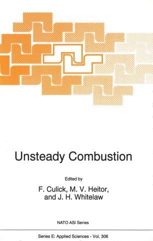 Unsteady Combustion Springerlink