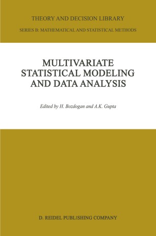 Multivariate Statistical Modeling And Data Analysis