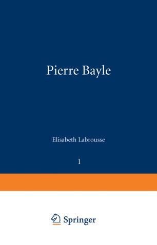 Pierre Bayle Springerlink