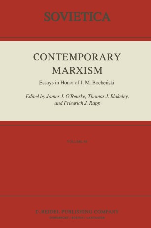 Contemporary Marxism | SpringerLink
