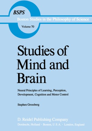 Studies Of Mind And Brain Springerlink