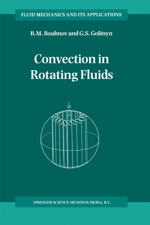 Convection In Rotating Fluids Springerlink