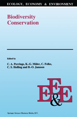 Biodiversity Conservation Springerlink