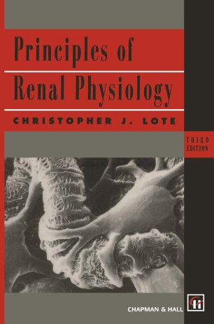 Principles Of Renal Physiology Springerlink