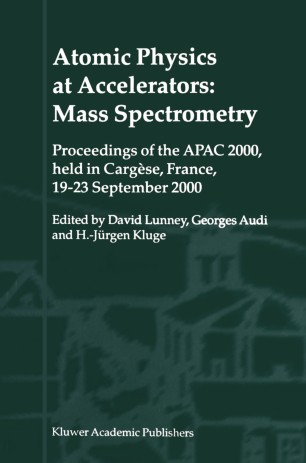 Atomic Physics At Accelerators Mass Spectrometry Springerlink