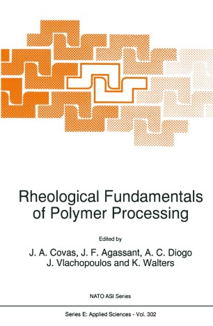 Rheological Fundamentals Of Polymer Processing Springerlink