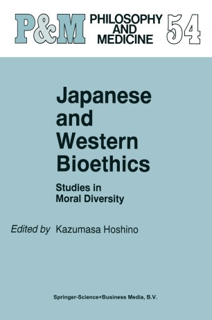 Japanese And Western Bioethics Springerlink