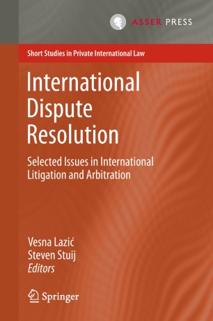 International Dispute Resolution Springerlink