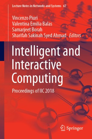 Intelligent And Interactive Computing Springerlink