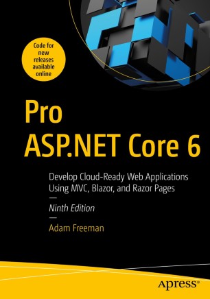Front cover of Pro ASP.NET Core 6, 9th edition