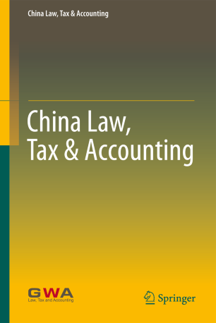 China Law Tax Amp Accounting Springerlink