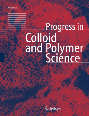 Progress In Colloid And Polymer Science Springerlink