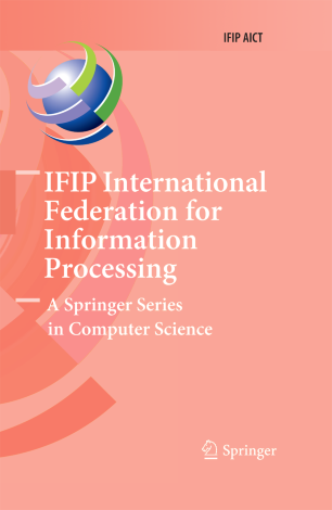 Ifip Advances In Information And Communication Technology