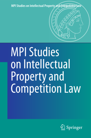 Mpi Studies On Intellectual Property And Competition Law