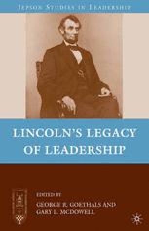 Genius Or Talented Amateur Lincoln As Military Strategist Springerlink