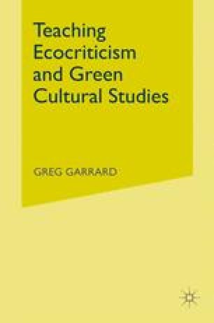 Teaching Ecocriticism And Cinema Springerlink - 