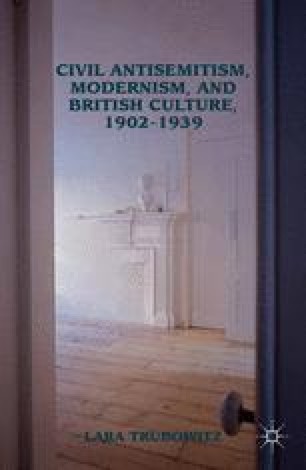 In Search Of The Jew In Djuna Barnes S Nightwood Springerlink