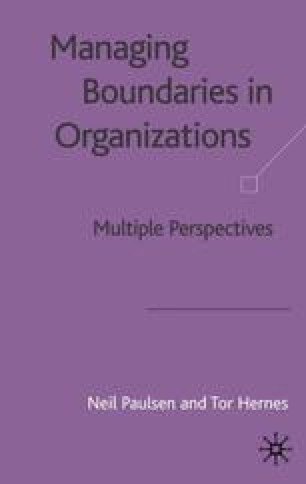 Enabling and Constraining Properties of Organizational Boundaries |  SpringerLink