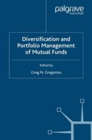 Mutual Fund Flows And Expected Stock Returns In Germany The Role Of The Benchmark And Of Expectation Biases Springerlink