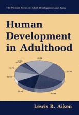 The Study Of Adult Development Springerlink - 
