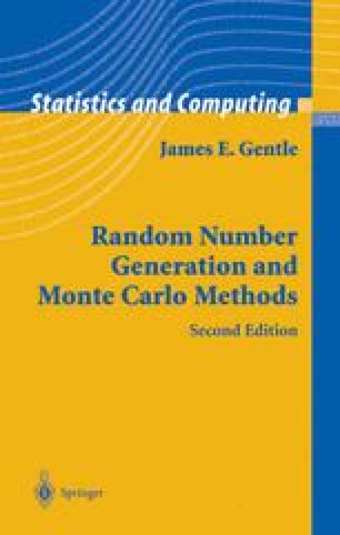 Random Number Generation And Monte Carlo Methods Springerlink