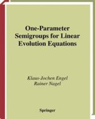One-parameter semigroups for linear evolution equations pdf files