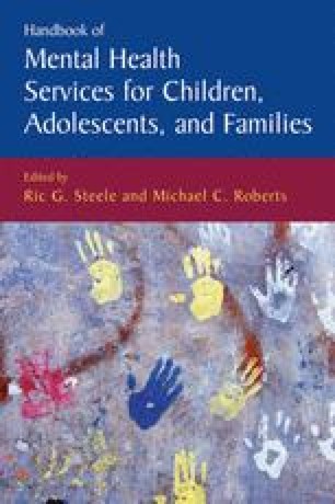services adolescents handbook mental families health children abuse 2005