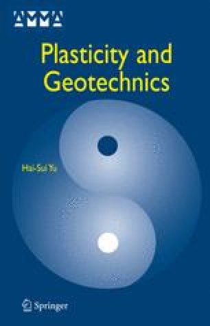 Plasticity And Geotechnics Advances In Mechanics And Mathematics