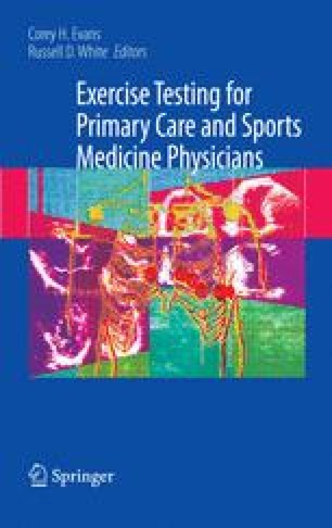 Exercise Testing Special Protocols | SpringerLink