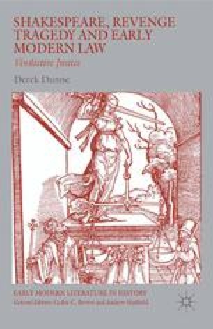 Correcting Justice With Vengeance In The Spanish Tragedy Springerlink