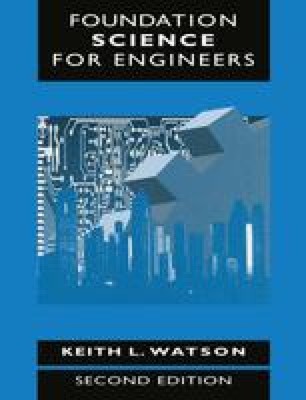 Foundation Science For Engineers Springerlink