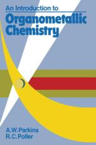 Structure And Bonding In Organometallic Compounds