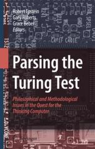 Parsing the Turing Test